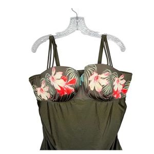 Cacique Swim Tankini 46DD top